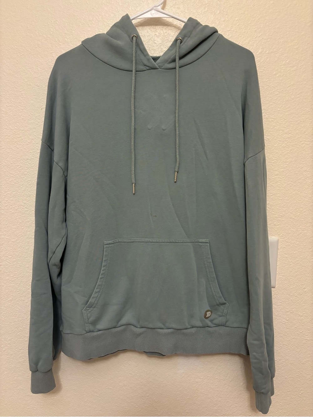 J80 Women’s Hooded Pullover Sweatshirt in Dusty Sage